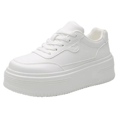 大东官方正品厚底增高小白鞋板鞋