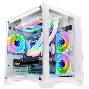 【intel无卡主机】英特尔酷睿i5 12600KF/14600KF/265K Ultra7铭瑄DIY电脑主机台式机组装直播游戏电竞整机