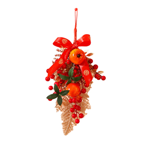 2026新年春节装饰品挂件新年过年客厅氛围布置乔迁福字发财果挂饰