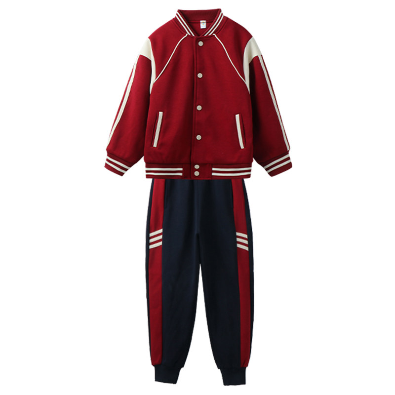 校服小学生夏季幼儿园园服夏装儿童班服短袖冲锋衣春秋套装中学生