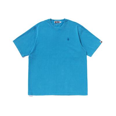 BAPE刺绣标水洗特染短袖T恤