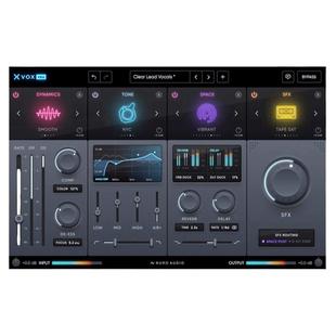 Xvox Pro人声一键智能AI混音贴唱染色混响直播实时后期效果器插件