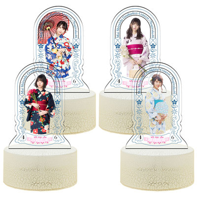 卡漫嘉园乃木坂46亚克力遥控夜灯