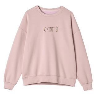 Outlets专柜撤柜正品 WY冬装新款活泼可爱套头上衣长袖加绒卫衣女