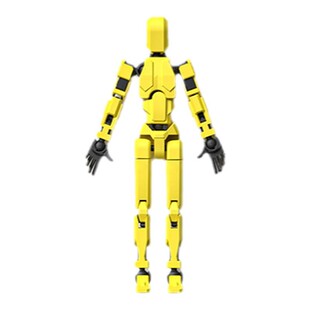 新款幸运13全关节可动3d打印积木人偶玩具造型动作的小六一节礼物