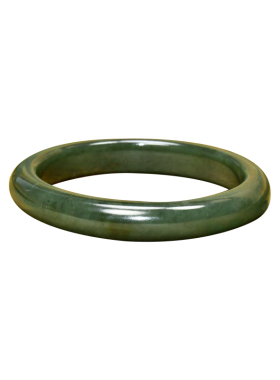 和田玉且末料深蓝手镯