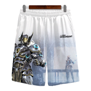 第一后裔阿贾克斯邦妮ps5游戏周边速干短裤子男士5五分裤休闲中裤