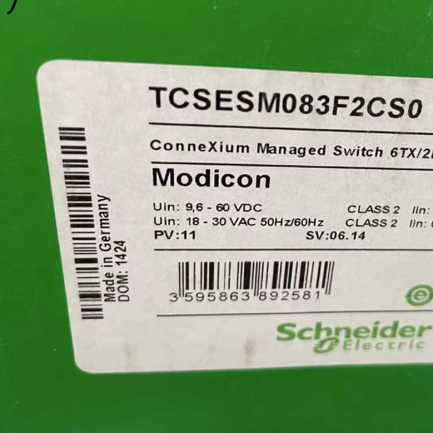 议价施耐德管理型交换机TCSESM083F2CU0 TCSESB083F2CU0全新现货
