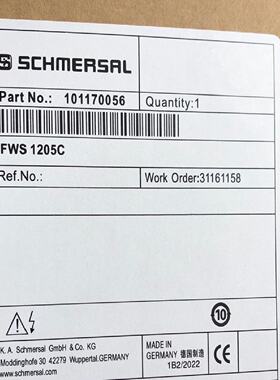 询价-FWS1205C 24VDC 施迈赛/SCHMERSAL安全