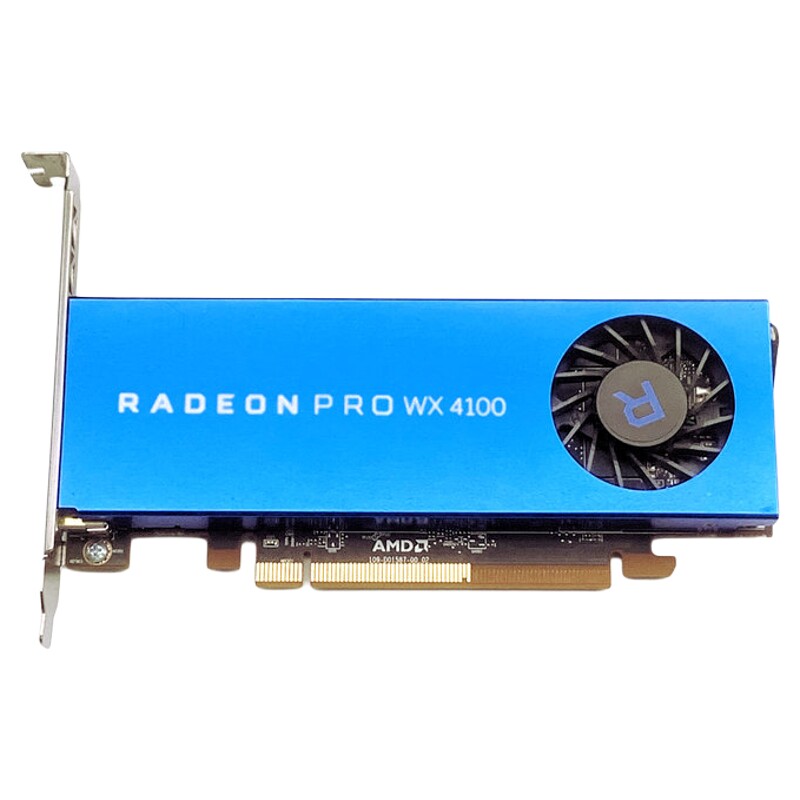 全新原装AMD Radeon Pro WX4100 4G专业图形显卡建模视频剪辑绘图