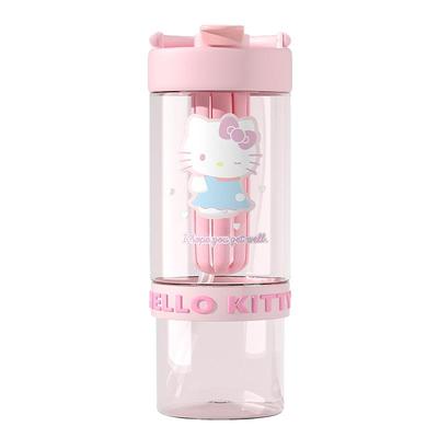 hellokitty可爱水杯吸管大容量高颜值女生夏天水壶便携tritan杯子
