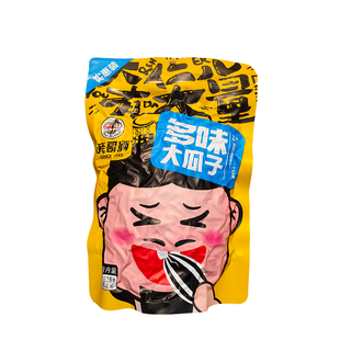 亲哥俩大瓜子内蒙大瓜子原味五香焦糖多种258克袋装口味哥俩瓜子