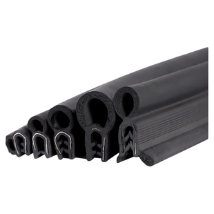 U型侧泡机柜密封条防尘防水顶泡电器控制柜卡条电箱柜EPDM橡胶条