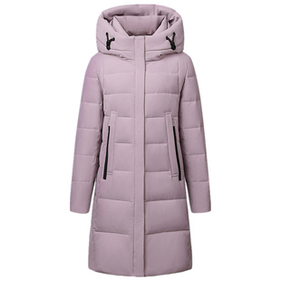 波斯顿羽绒服女款修身中长款女士波士顿官方旗舰店正品本命年妈妈