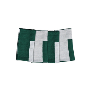 Misette Linen Embroidered Napkins Set Of 4 绿色REVOLVE小众新