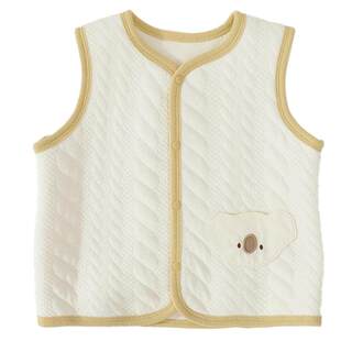宝宝马甲春秋背心秋冬季内搭夹丝加厚保暖儿童外穿开衫婴幼儿上衣