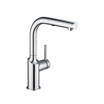 摩恩冷热水龙头抽拉龙头莎曼III伸缩式水龙头厨房水槽龙头67100