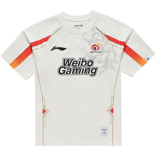 英雄联盟LPL2024春季赛 WBG经典队服T恤 李宁联名款短袖 男女同款