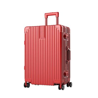 陪嫁箱红色结婚新娘24寸旅行密码