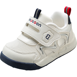 牧童童鞋宝宝软底学步鞋男童2026夏季新款透气网面成长趣野鞋女童