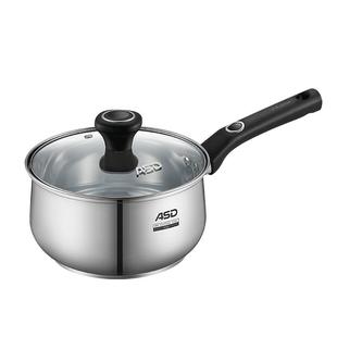 爱仕达奶锅婴儿宝宝辅食锅不锈钢加厚汤锅小奶锅家用燃气灶泡面锅