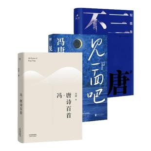 【正版图书】冯唐诗集全3册 冯 唐诗百首+不三+见一面吧 冯唐灵魂诗作 浪漫与才情的三行短诗集 冯唐著