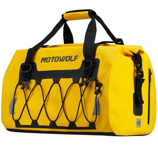 摩多狼摩托车尾包防水后座包大容量骑行包骑士摩旅装备机车旅行包