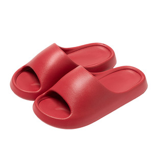 红色拖鞋结婚一对夏季本命年eva厚底新婚喜庆情侣高端陪嫁凉拖鞋