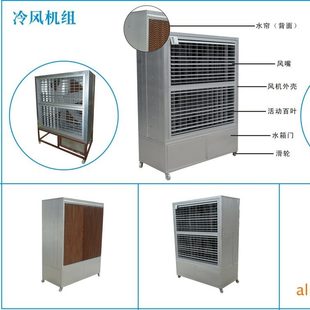 1380型工业厂房牧畜养殖场降温水帘不锈钢铝合金水帘湿帘增压一体