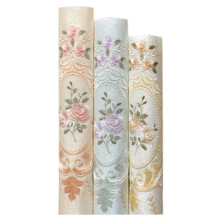 瑕疵款处理无缝墙布出租房拆迁房清仓便宜客厅卧室壁布过度提花素