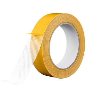 加厚网格双面布基胶高粘度强力固定墙面挂画无痕胶带不伤墙可手撕胶带婚房布置粘红毯专用胶粘贴海报奖状地图