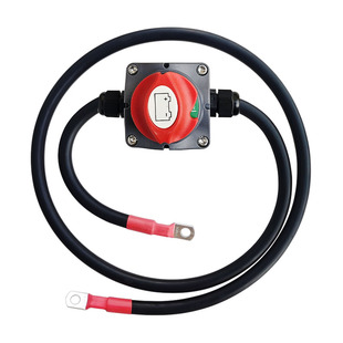 加装双副电瓶功放逆变器连接线正极负极房车船艇汽车电瓶断电开关