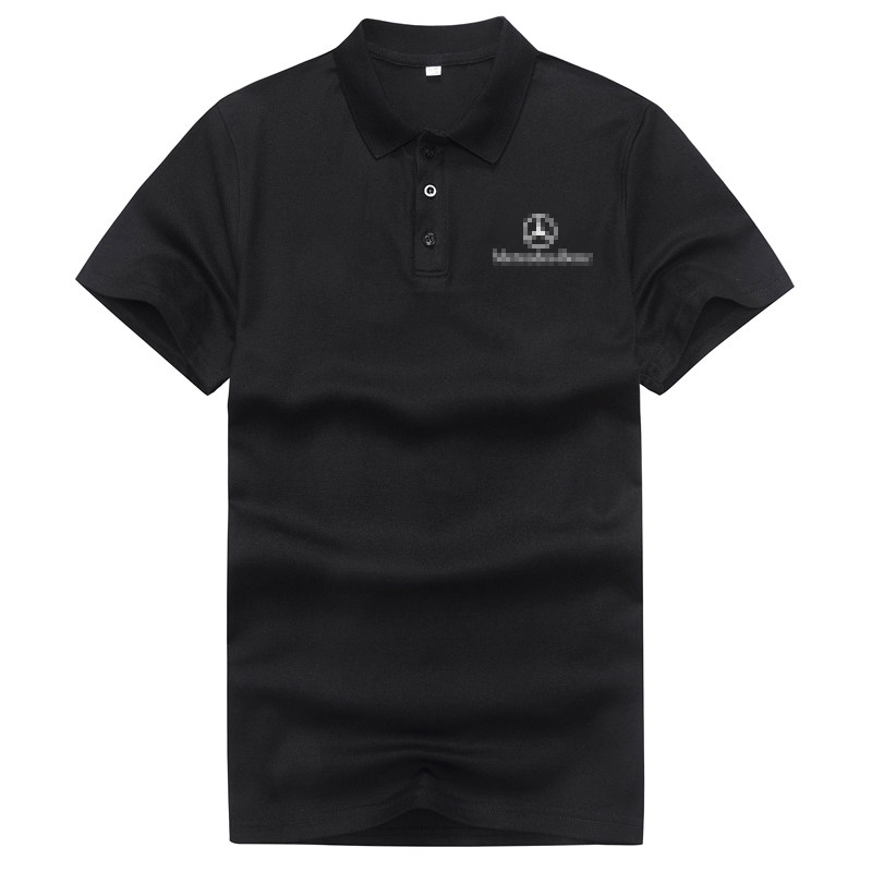 奔驰工作服汽车4s店工装短袖T恤定制印logo汽修维修美容Polo衫