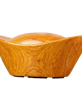 花梨实木雕刻金元宝摆件开业礼物