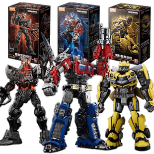 布鲁可积木人变形金刚大黄蜂擎天柱威震天拼装模型手办男孩玩具