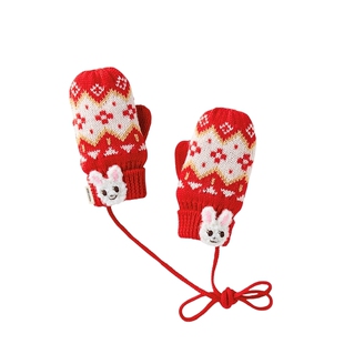 MIKIHOUSE儿童帽子围巾手套男女宝宝婴儿保暖帽子婴儿秋冬