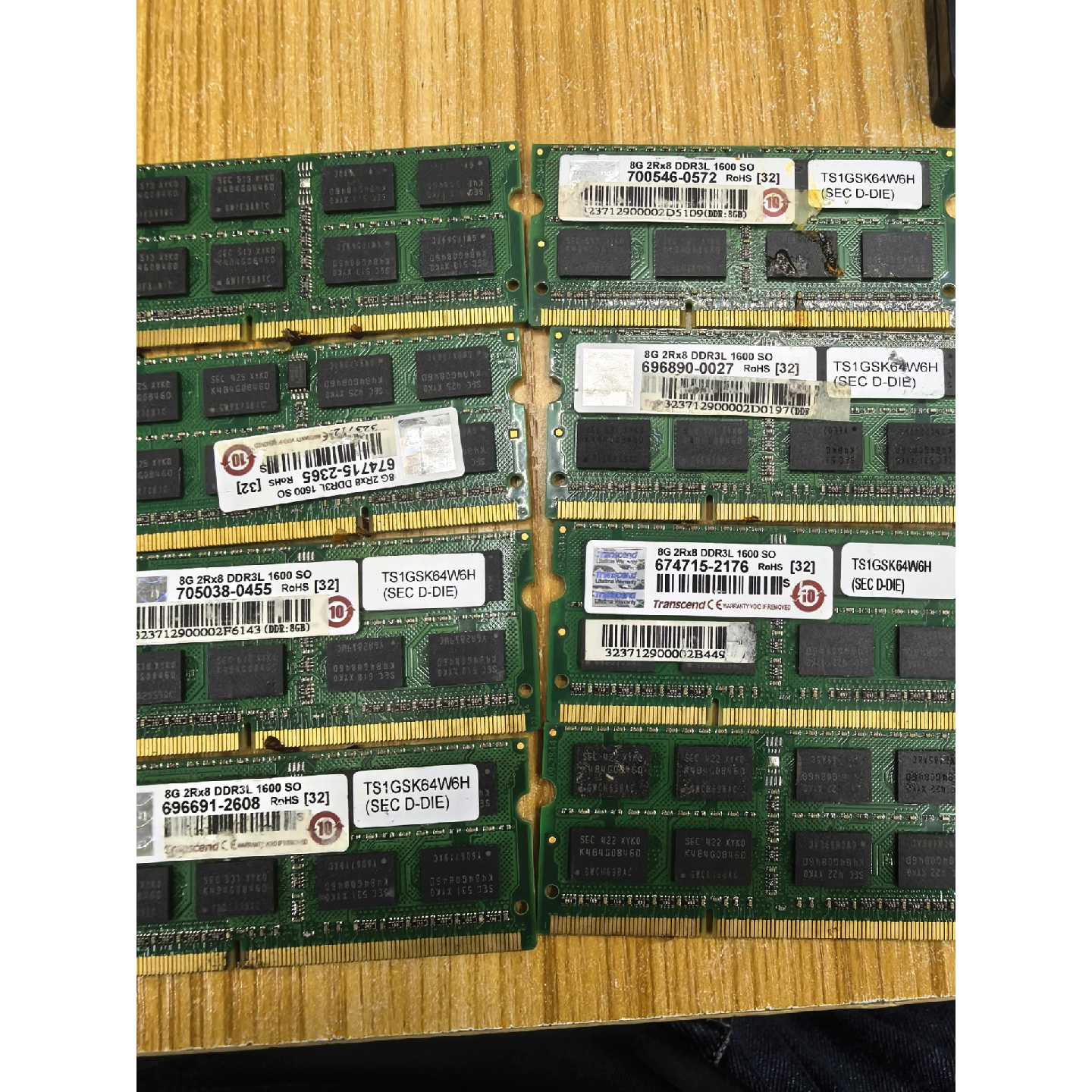 （议价）8G笔记本内存条DDR3L1600频率2RX8P图片