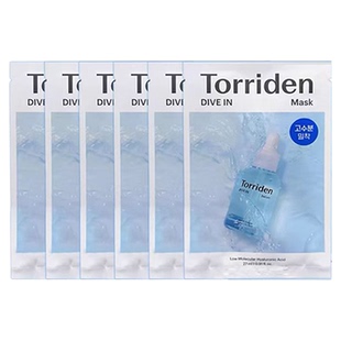 韩国Torriden桃瑞丹玻尿酸补水面膜积雪草精华补水舒缓保湿正品