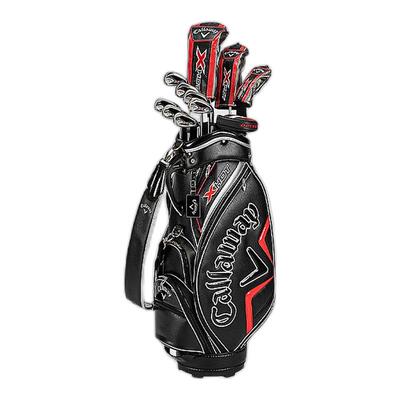 日本直邮Callaway X HOT Japan官方球杆套装11件套球杆和球童包