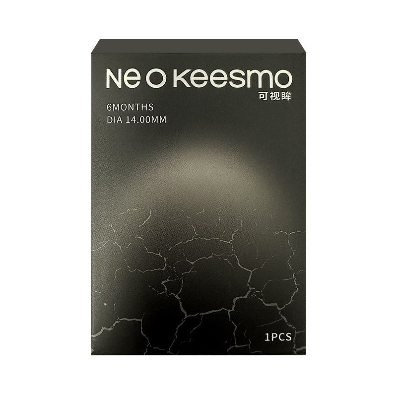 NEO缤纷假日/花漾系列彩色隐形眼镜半年抛1片装水润舒适