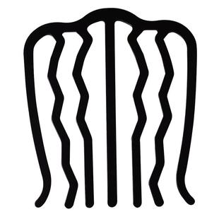 川野懒人盘发神器丸子头插梳发梳发簪倒插u型发夹职业造型头饰女