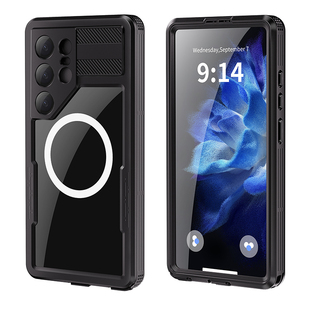 Waterproof Case全密封防水防尘防摔三防手机壳适用于Samsung S24 S23Ultra户外雨天骑行壳游泳划船三星S25+