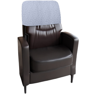 2025椅子靠背套罩保护老板办公室单独头枕半截后背巾躺餐座实木凳