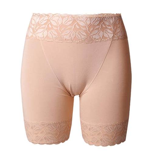 彩田安全裤女30527蕾丝莫代尔防走光打底裤收腹提臀三分短裤夏薄
