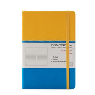 CONCEPTUM参展样笔记本子A5记事本有页码绑带本法国无酸纸不洇墨