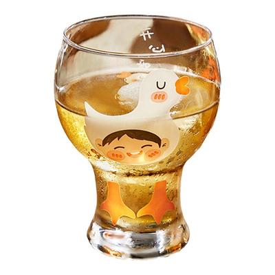 墨色动物派对啤酒杯可爱