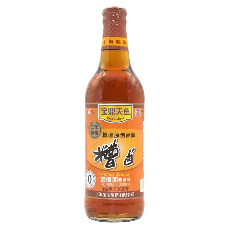 宝鼎天鱼糟卤500ml*2瓶