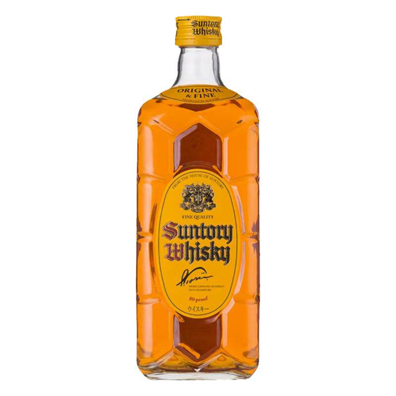 三得利日本洋酒角瓶威士忌700ml