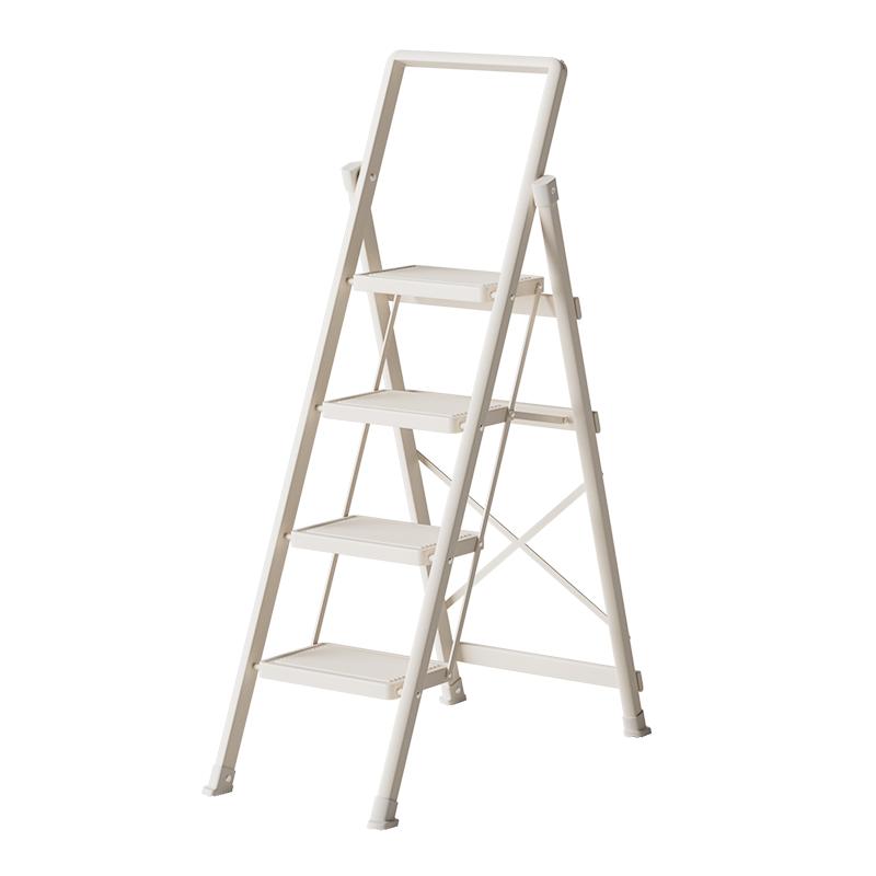 梯子家用折叠伸缩室内多功能小楼梯加厚登高人字梯四五步便携爬梯
