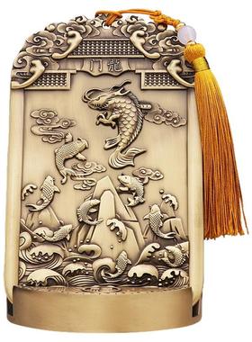 道家法器黄铜魁星点斗摆件